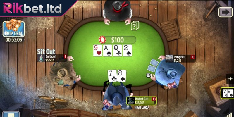 Chiến thuật chọn bet size Poker RIKBET từ cao thủ